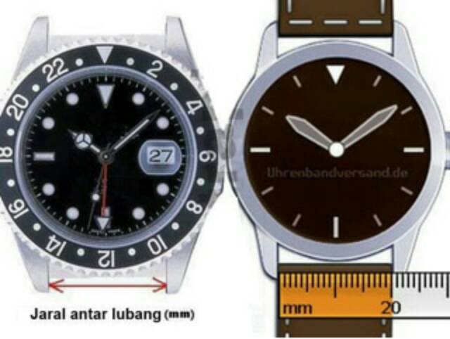 TALI JAM TANGAN KULIT STRAP JAM TANGAN IMPORT