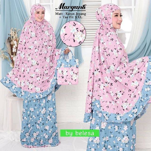 Maryanti Mukena Bunga Katun Jepang