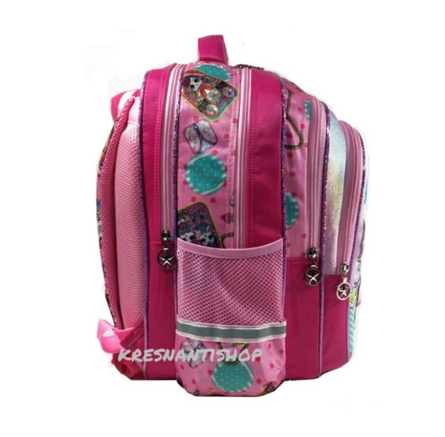 Tas ransel anak karakter LOL sekolah perempuan impor