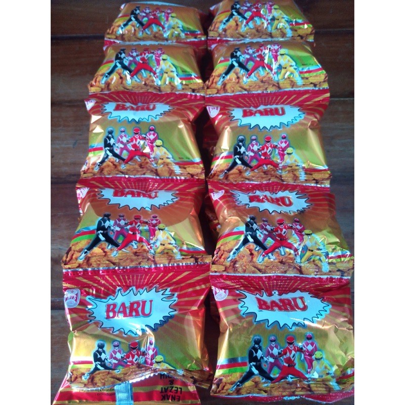 

(Sae) BARU Snack Jadul Marning Jagung Power Rangers isi 10 Pcs