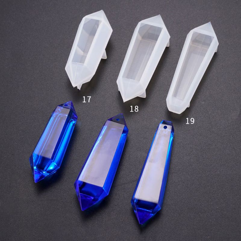 SIY  Soft Crystal UV Epoxy Mould DIY Pendant Mold Jewelry Pendant Decoration Silicone Molds Jewellery Making