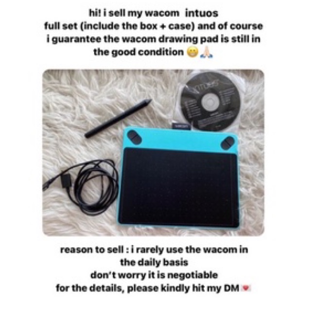 WACOM INTUOS SECOND LIKENEW