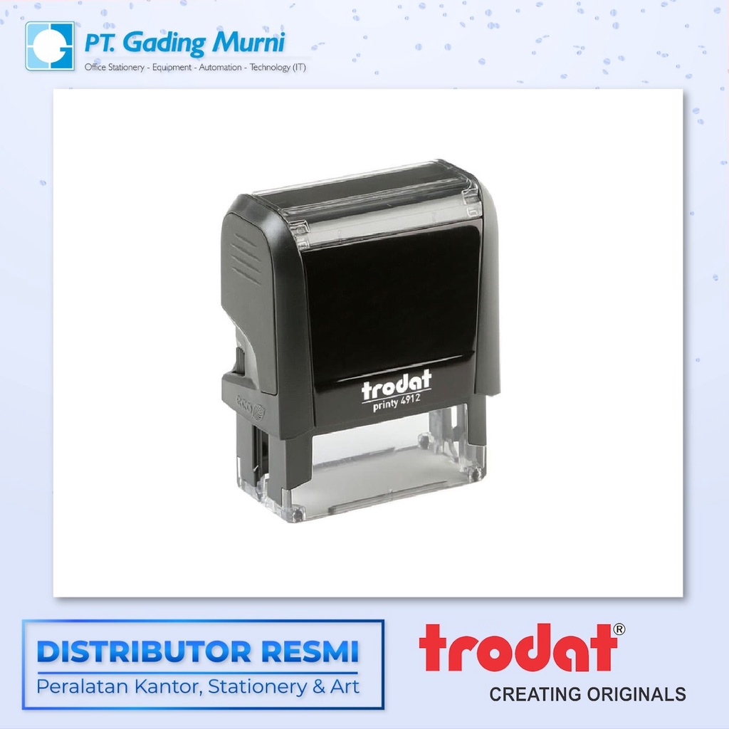 

TRODAT STEMPEL PESANAN 4912