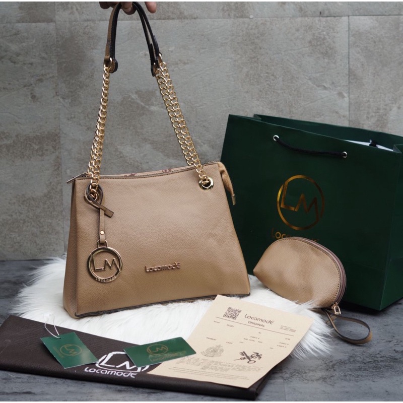 LOCAMODE SURENE PREMIUM kode-SMALL (free paper bag,bill,serty,dompet) uk.26x8,5x19