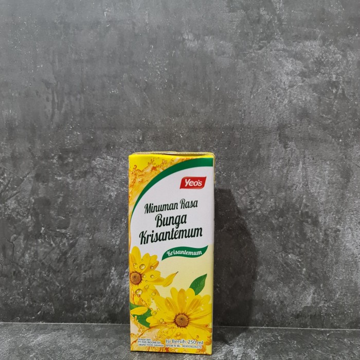 

B0621D Yeos Minuman Chrysantheum / Teh Bunga Krisan Kotak ( 6Kotak @250Ml) 054
