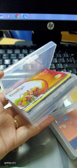 Kotak Box Plastik Serba Guna U/ Kartu Nama Atm, Klik Bca Token Mandiri, Benang, Jarum, Baut, Gearset
