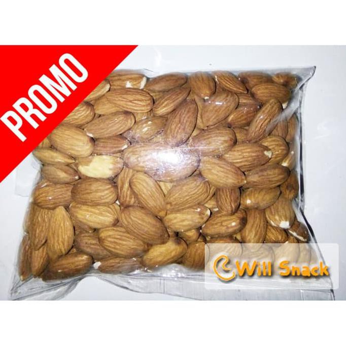 

Kacang Almond Usa California Roasted Almon Panggang Kupas Kulit 250 Gr Mentarieka_Shop