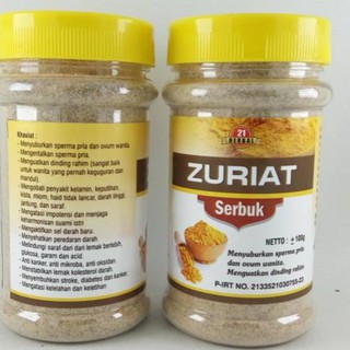 Serbuk zuriat herbal 21 herbal promil