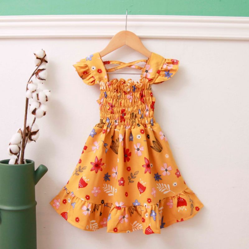 winsstore85 DRESS ANAK PEREMPUAN Gaun anak usia 2-4 thn