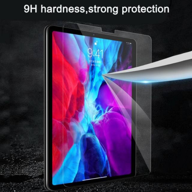 tempered glass New ipad pro 11 12.9 2018 2020 2021 M1 anti gores screen guard kaca