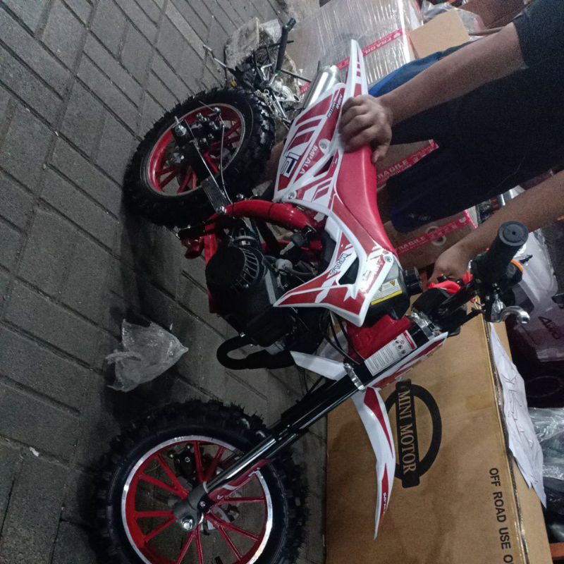 MOTOR MEDIUM TRAIL IMPALA MODEL TERBARU MESIN 2TAK 50CC~MAINAN MOTOR TRAIL~MOTOR CROSS~MAINAN ANAK