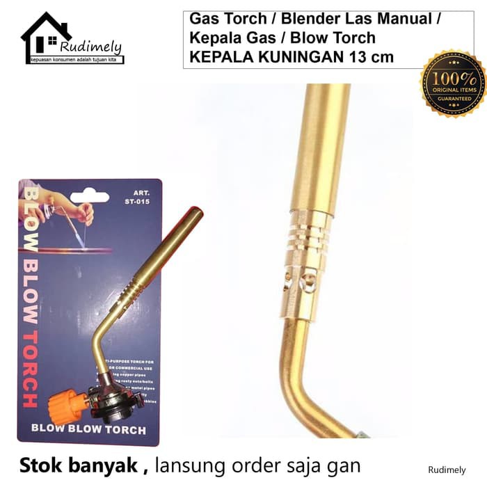 Kepala GasBlow TorchBlender Alat Las Torch Micro Torch Manual