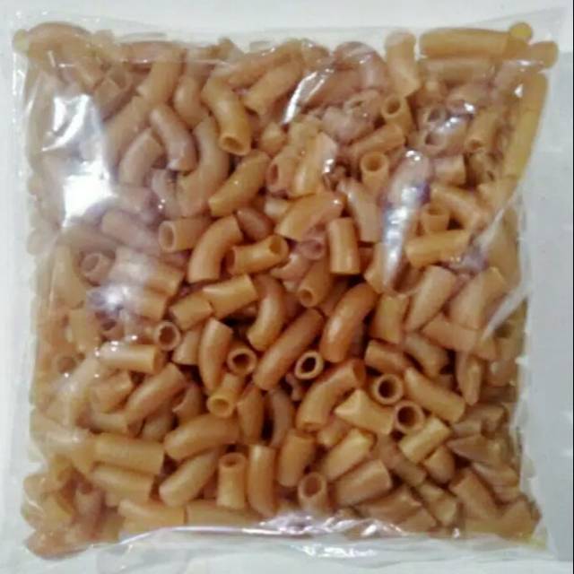 MAKARONI GORENG HITAM MENTAH  500 gram/murah/promo/seblak