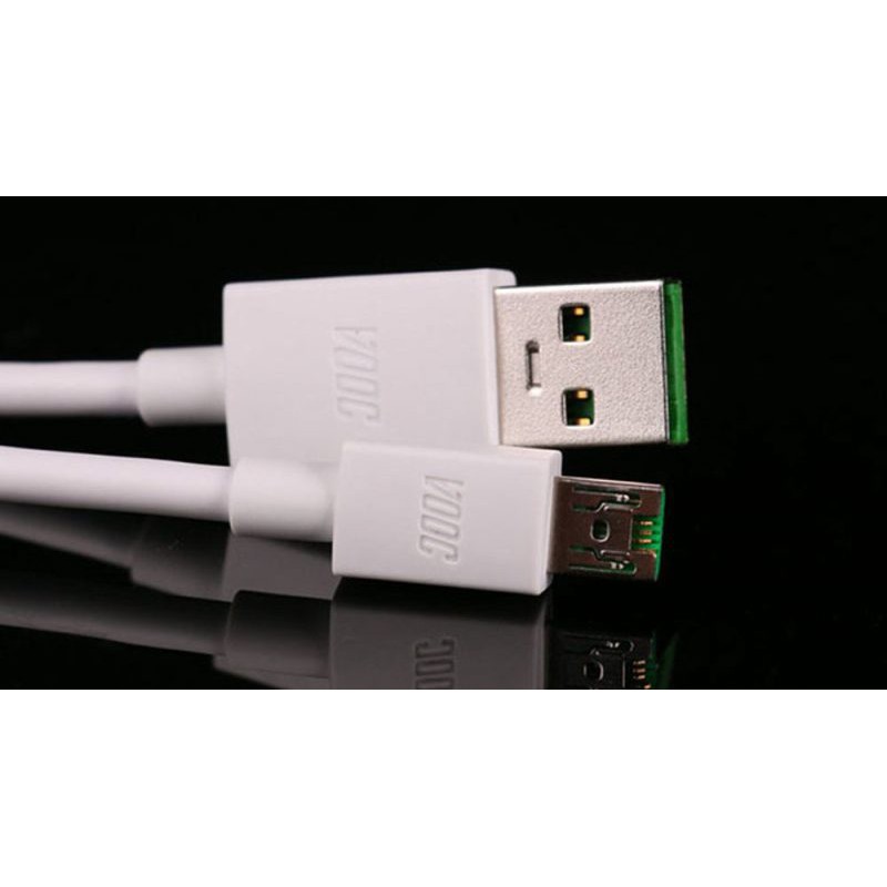 KABEL DATA ORI OPPO SUPPORT VOOC FLASH CHARGING V8 / MICRO DAN TYPE C