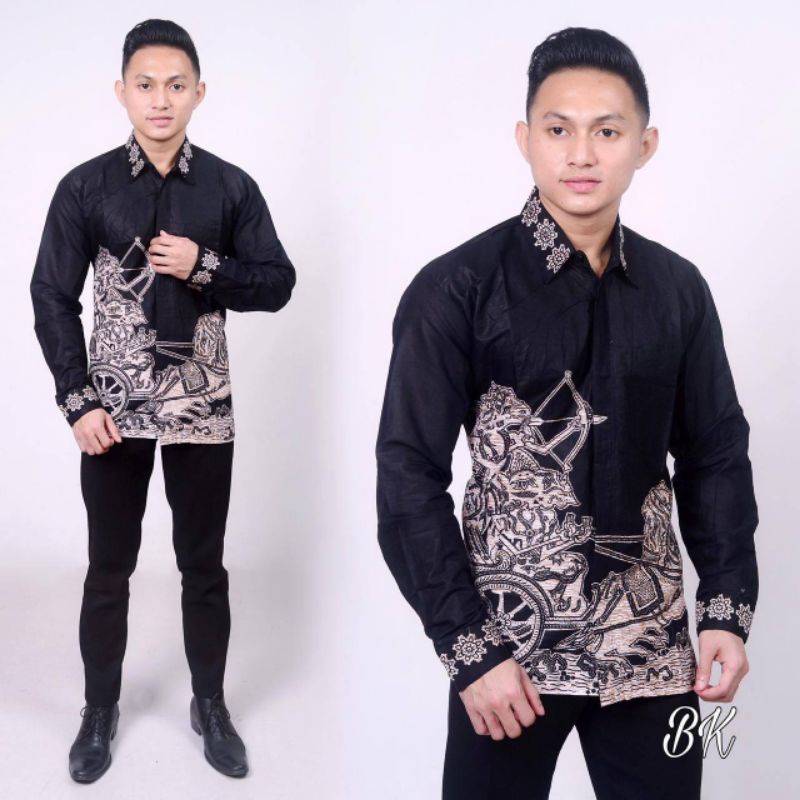 Batik Hitam Manis Kemeja Batik Hitam Pria Lengan Panjang Kemeja Batik Hitam Pria Kemeja Batik Hitam Kemeja Batik Hitam Putih