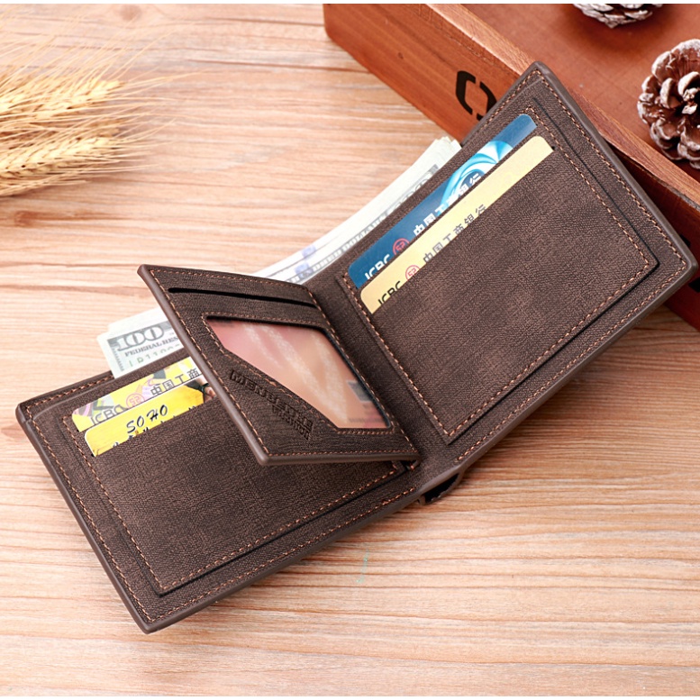 Dompet Pria Original Men Bense Side Flag / Men Wallet MBS001