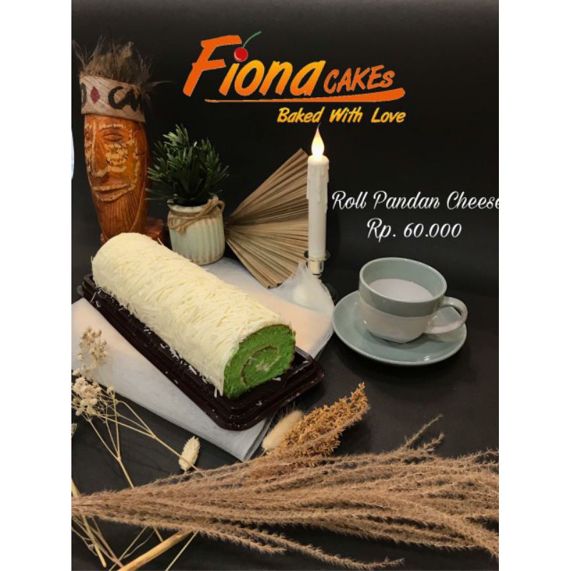 

Pandan cheese roll