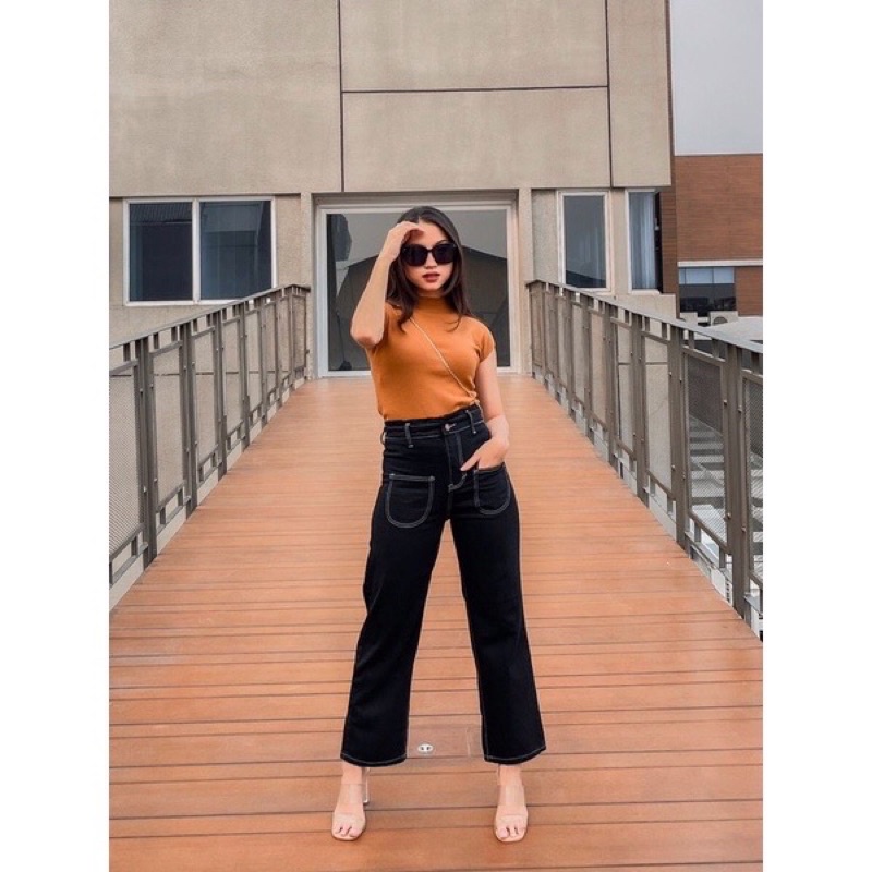 [NEW] BERRY POCKET BOYFIE SIZE 30 by @kienka.outfit