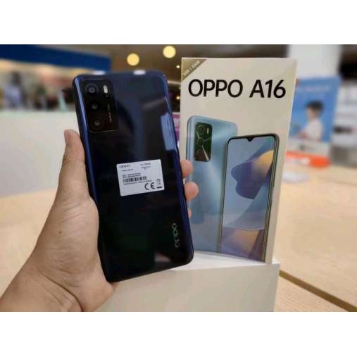 Oppo A16 Ram 4/64gb 3/32gb garansi resmi oppo 1 tahun HP