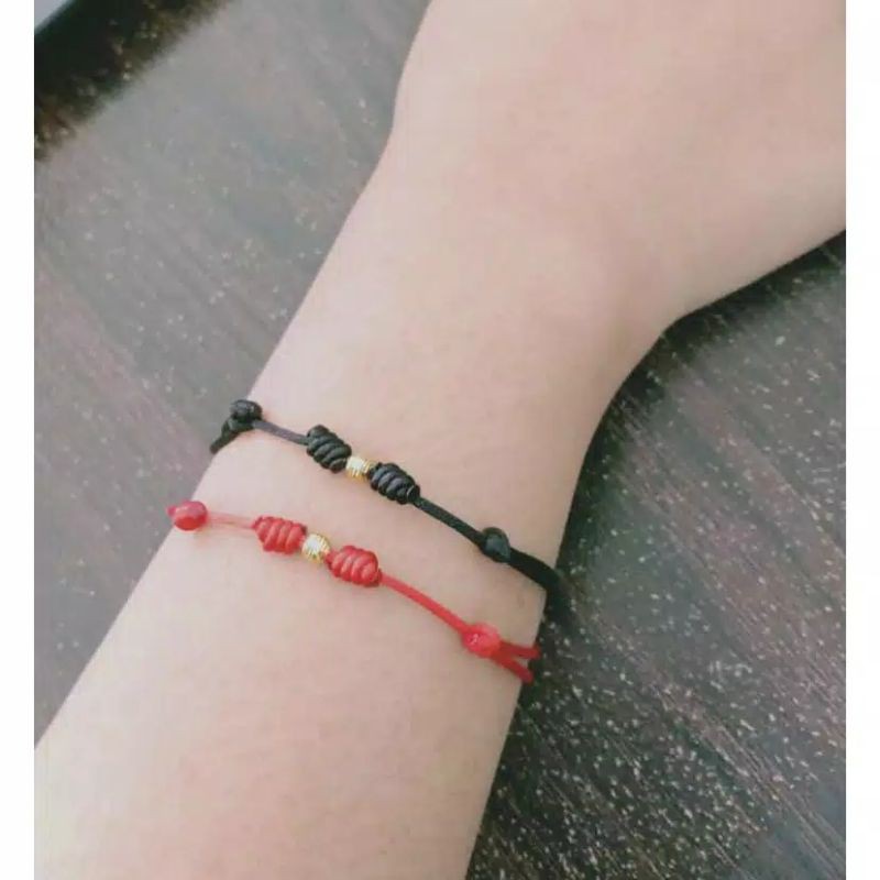 Custom gelang bola araso kadar 375/8k emas asli