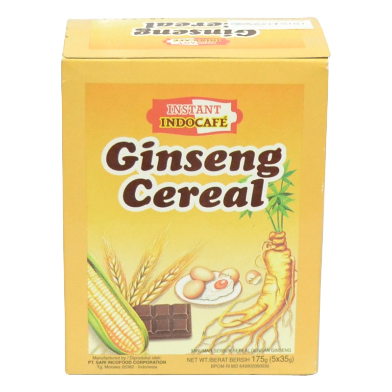 

Indocafe Cereal Ginseng 5Pcs