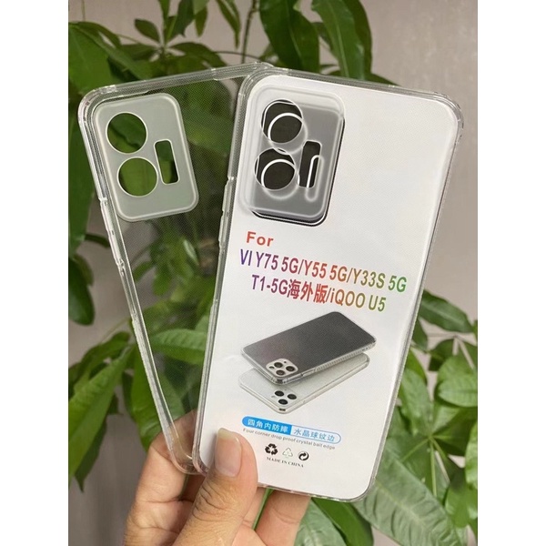 vibox handgrip vivo y75 5g case bening ultra hd premium