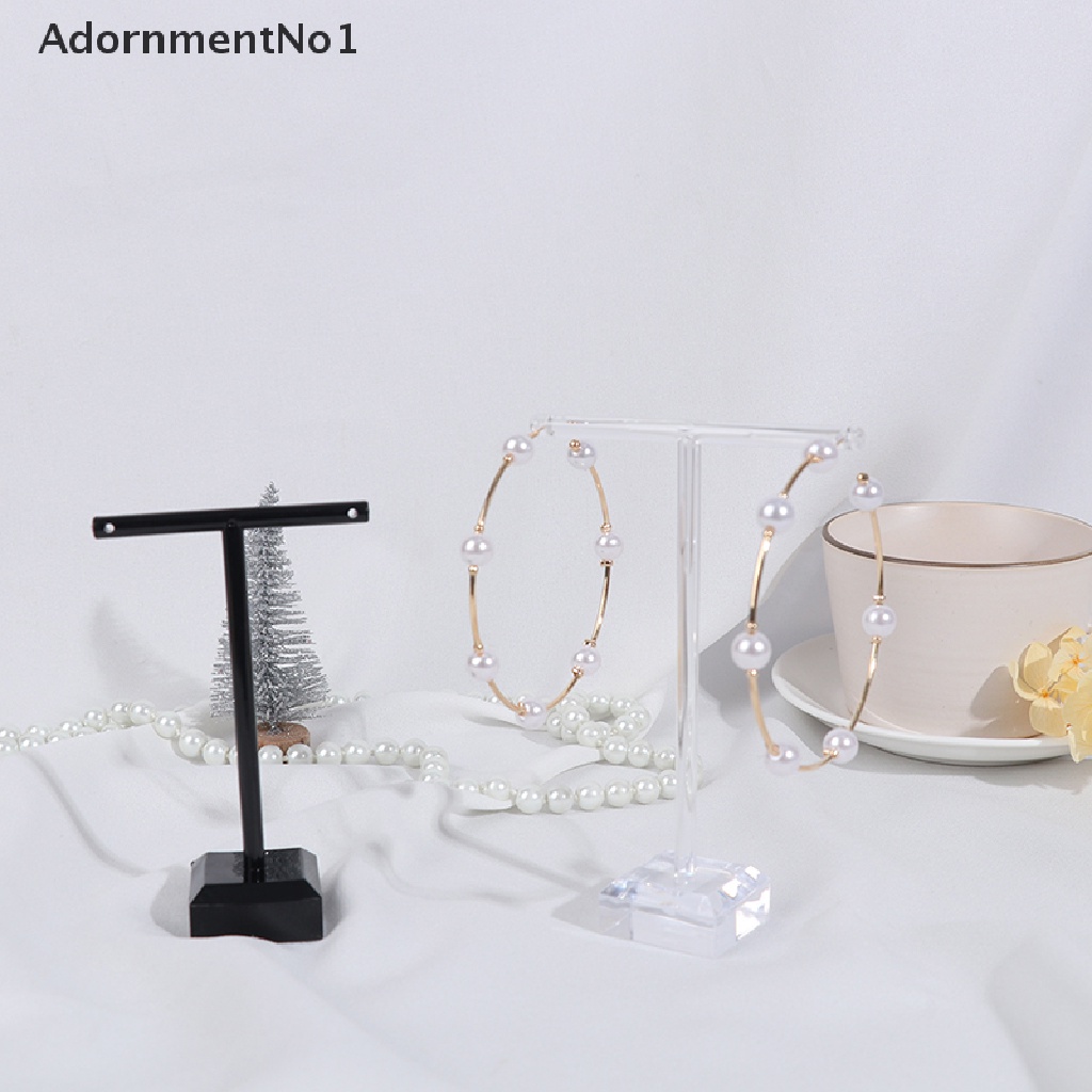 (AdornmentNo1) 2pcs / Set Rak Display / Organizer Anting Bahan Akrilik Untuk Toko / Toko / Pameran