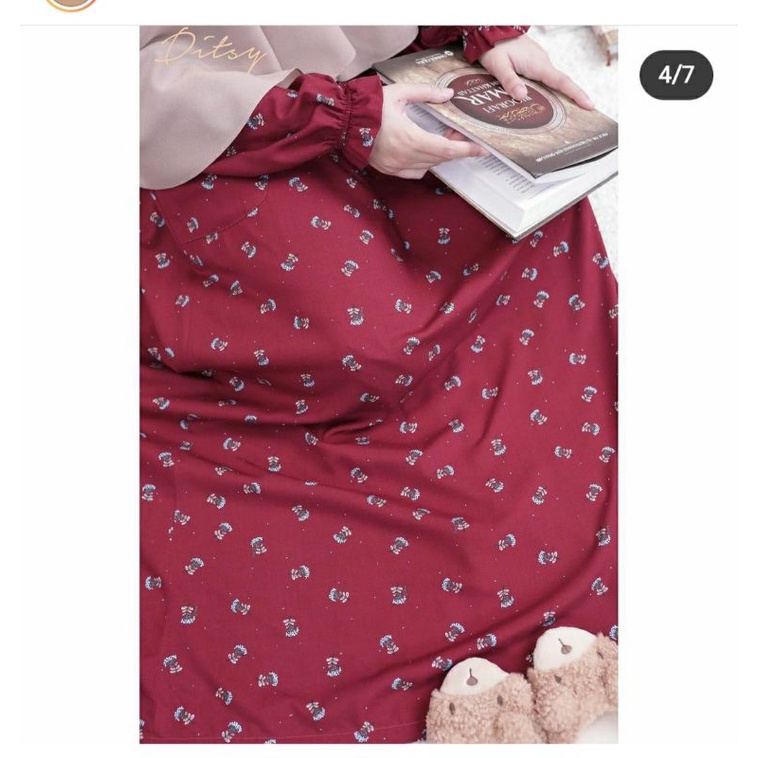 Ditsy Juli 2021, Liccea Maroon Size S