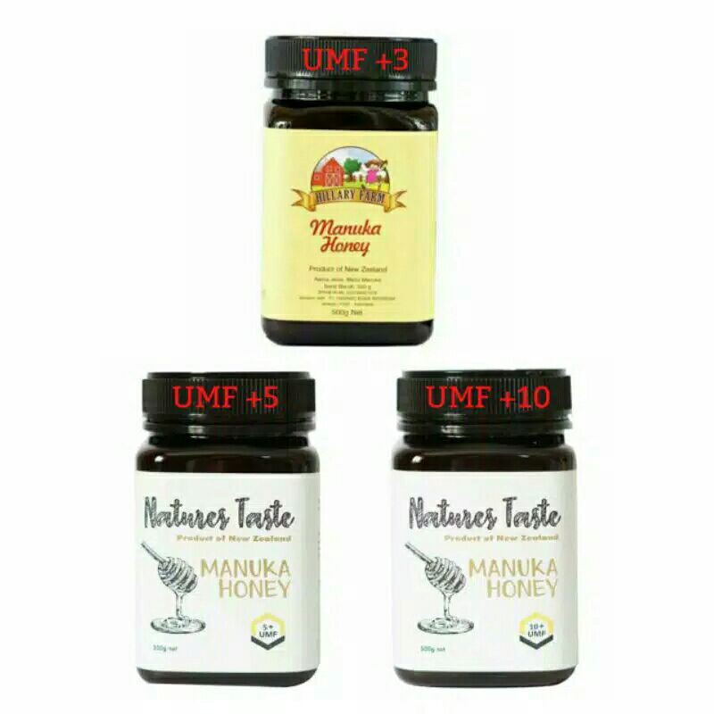 Manuka Honey Hillary Fram Umf +3 +5 &amp; +10