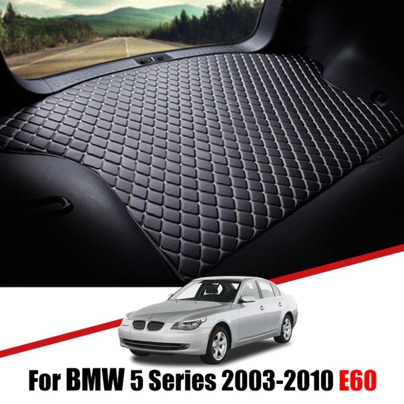 Matras Bagasi Mobil Bahan Kulit Premium Untuk BMW E60 5 Series 2003-2010