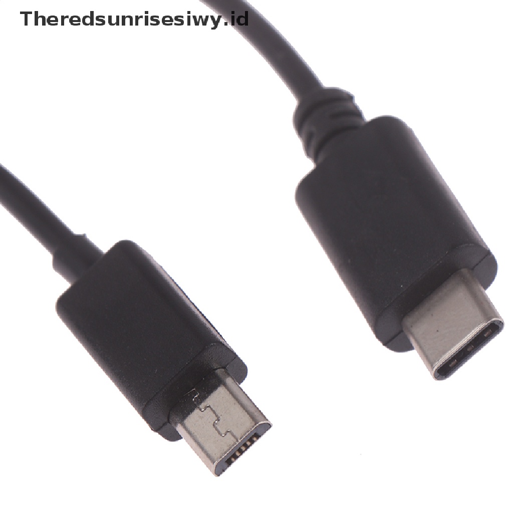 (Theredsunrisesiwy.Id) Adaptor Splitter Kabel Otg Micro Usb/Type C Ke2 Female