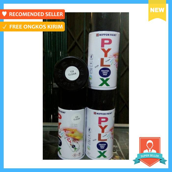 

PYLOX NIPPON PAINT/128 CLEAR GLOSS(KILAP)/HIGH QUALITY COLOUR PAINT