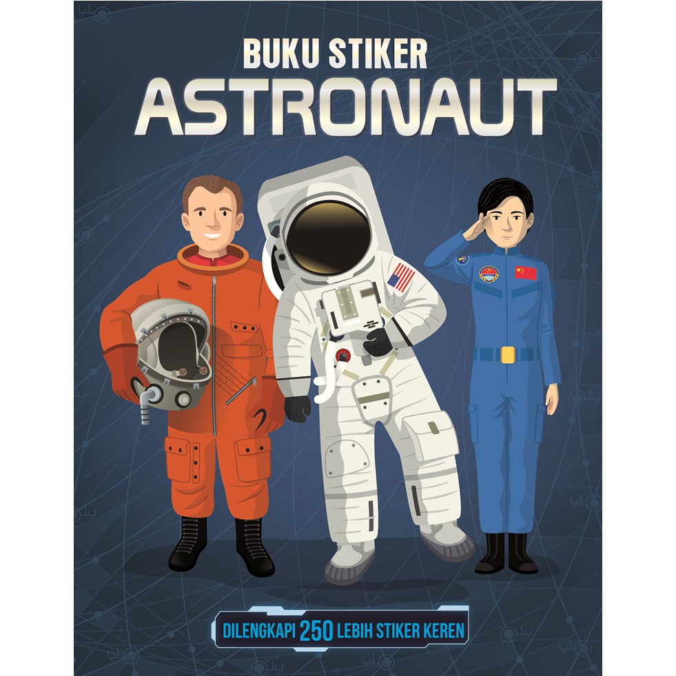 

Buku Stiker: Astronaut