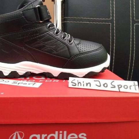 ۞ TERBAIK  SEPATU SEKOLAH ANAK KECIL SD ARDILES ORIGINAL HITAM LAKI WANITA COWOK CEWEK PEREKAT TALI