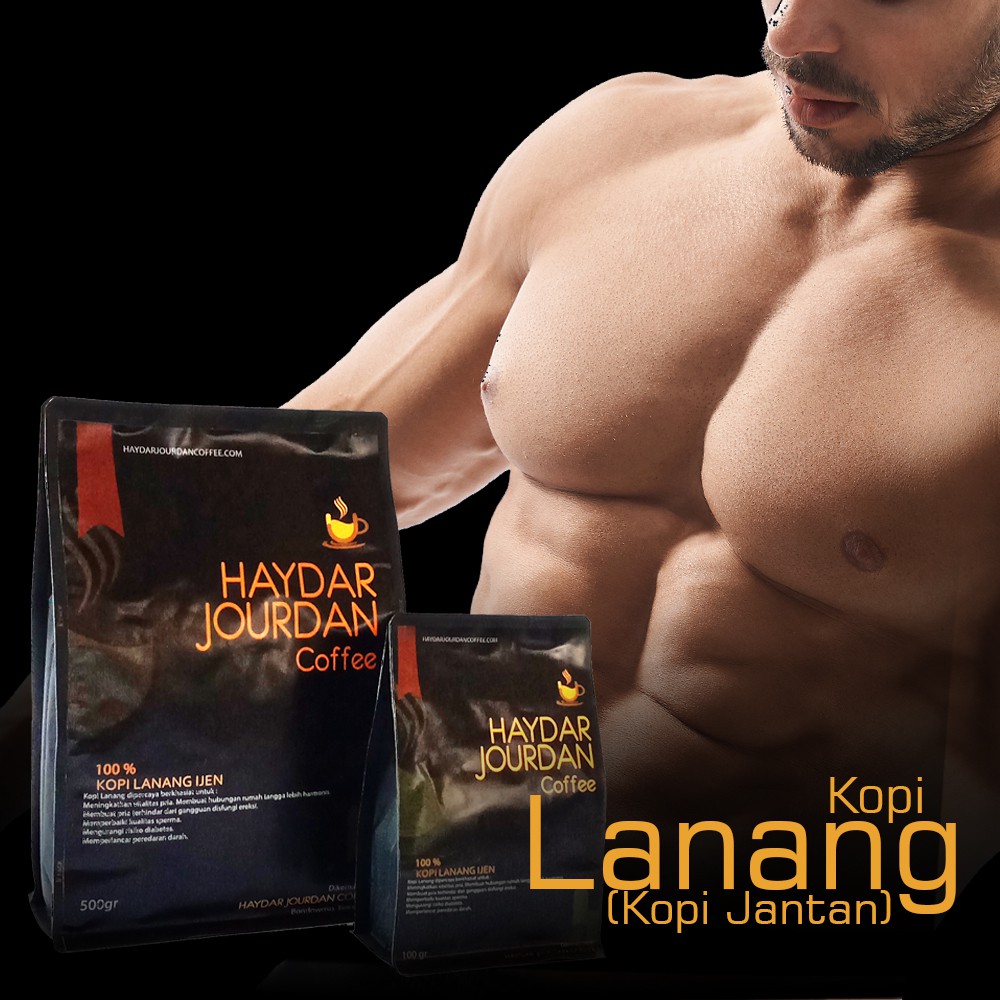 Kopi Lanang / Jantan Bubuk Bikin Pria Lebih  Jantan  Khusus Laki Ijen Raung Asli 500 gram
