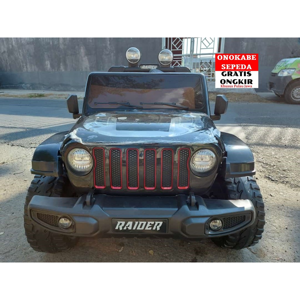 MOBIL AKI ANAK YUKITA 12V JEEP POLICE 938