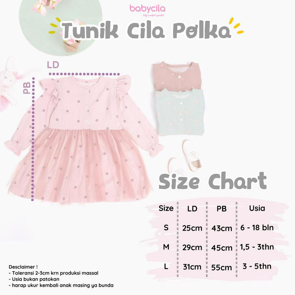 AfsheenaStore Sale Tunik Cila by Baby Cila