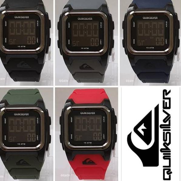 SMEY Jam Tangan Pria QUIKSILVER Digital Segi/kotak ㊦ 22