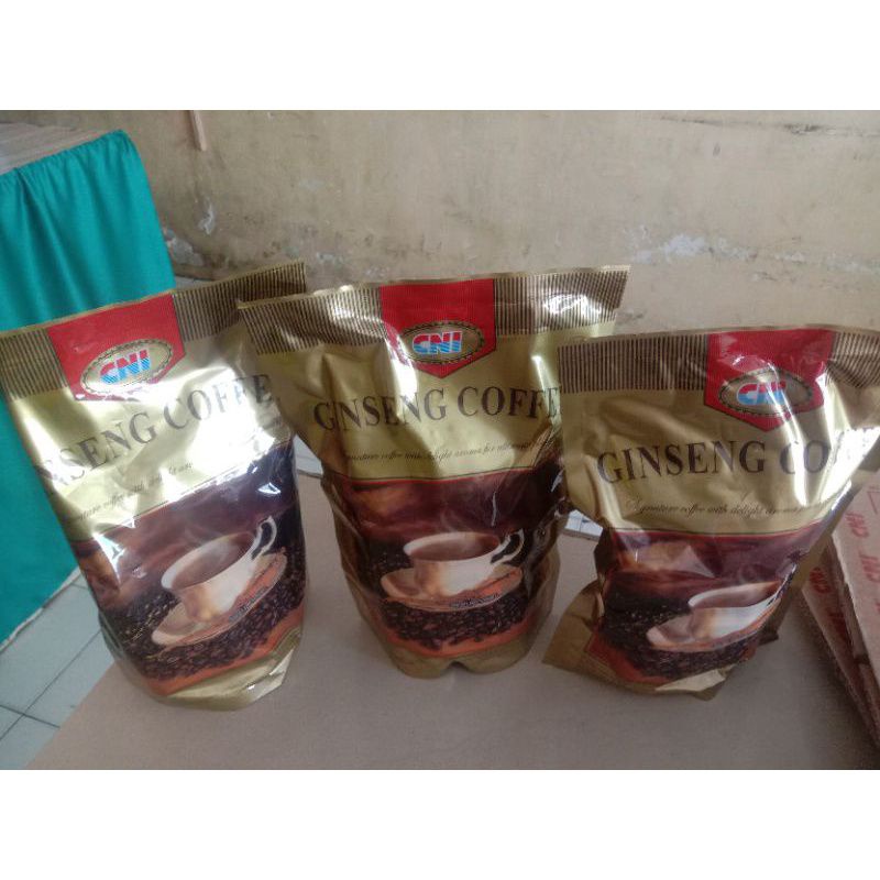 

GINSENG OCFFEE CNI KOPI ASIL ORIGINAL 1 PACK ISI 20