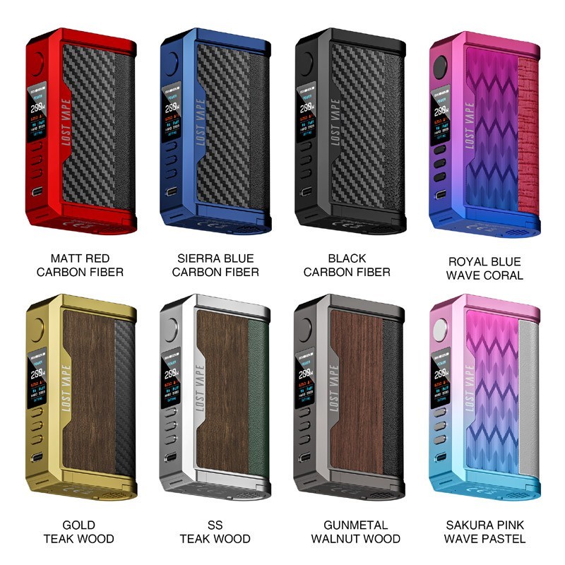 Lost Vape Centaurus Q200 Box Mod 200W Authentic By Lost Vape