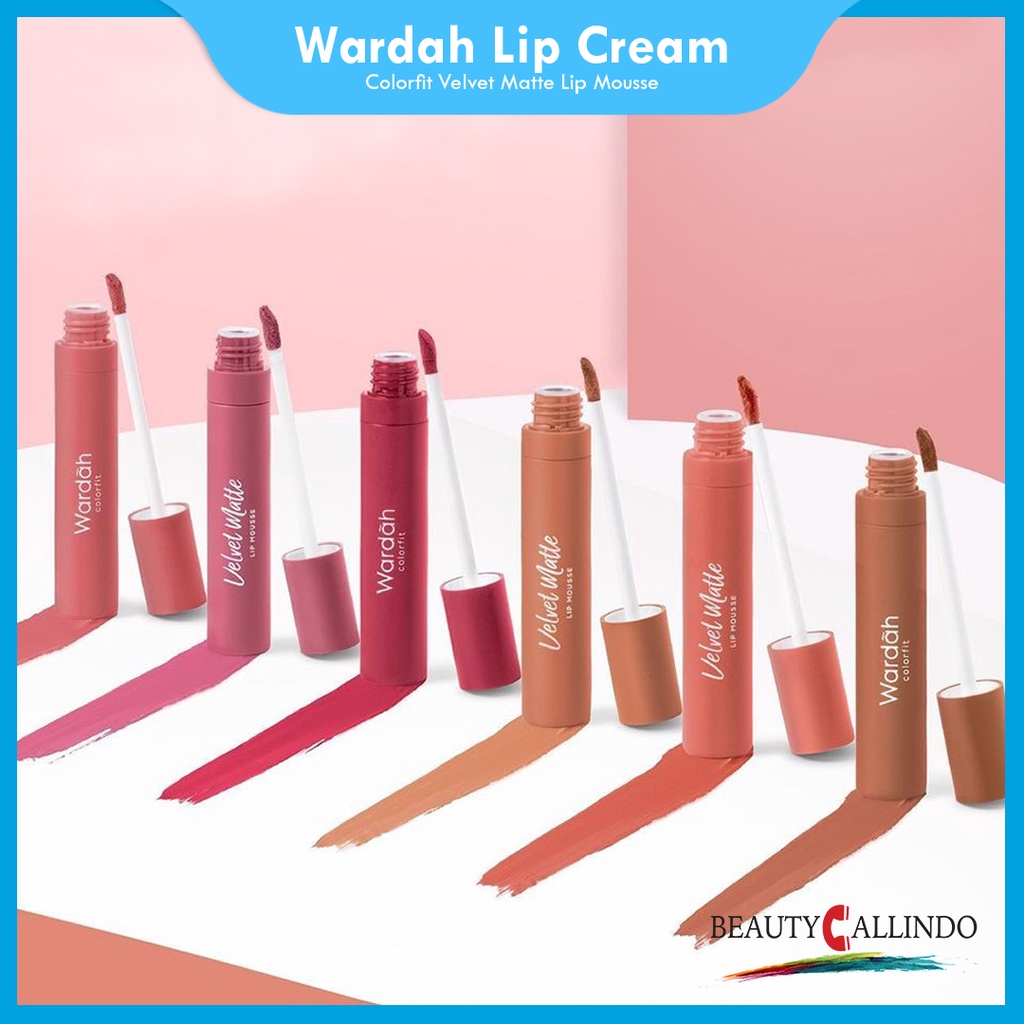 Wardah Colorfit Velvet Matte Lip Mousse | Lip Cream