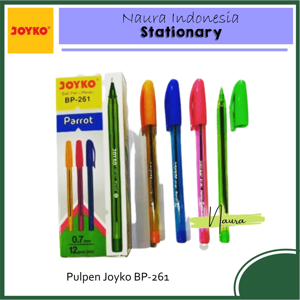 

[1PACK] Pulpen Joyko BP-261 | Ball Pen Parrot Joyko BP-261