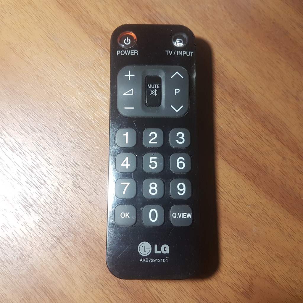 Remote TV LCD LED LG AKB72913104 Second Originial