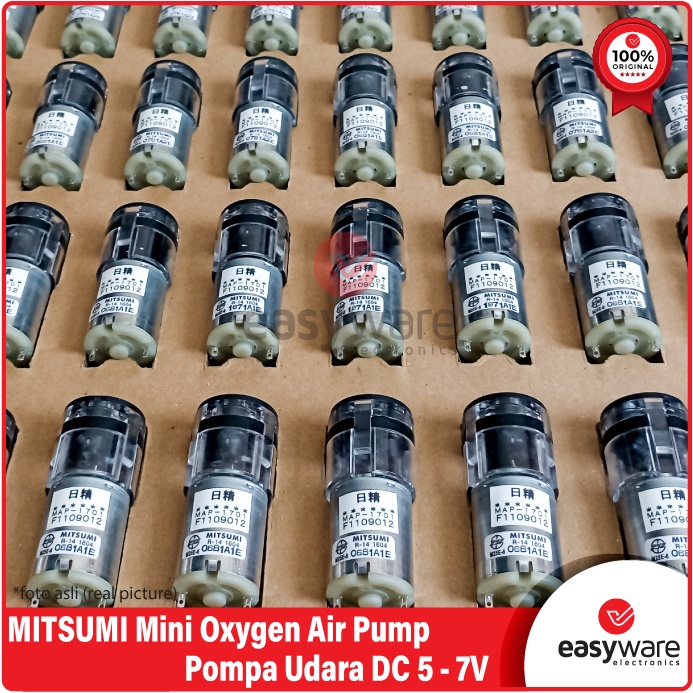 MITSUMI Mini Oxygen Air Pump DC 5V-7V Pompa Udara mini