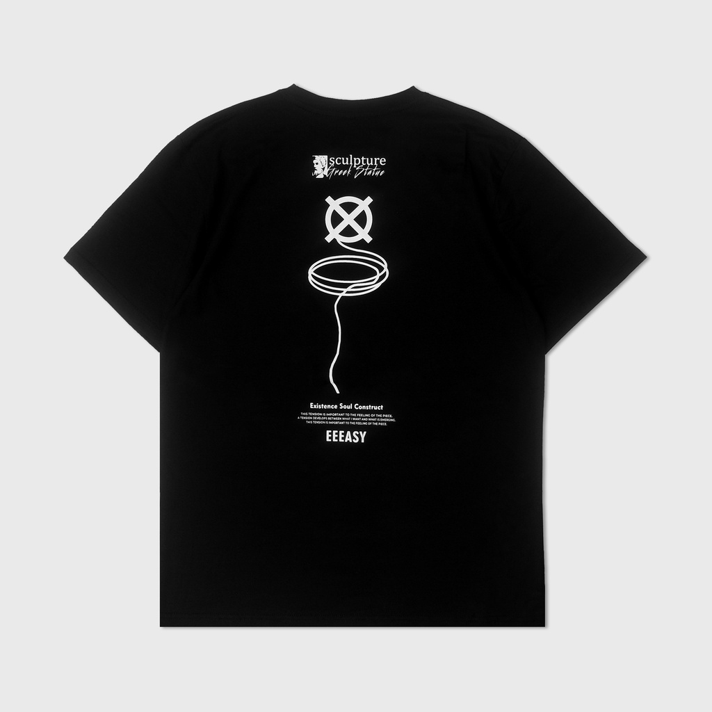 Eeeasy T-Shirt Sclupture Black