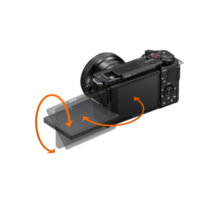Sony ZV E10 Sony ZVE10 Mirrorless Camera Kit 16-50mm-4