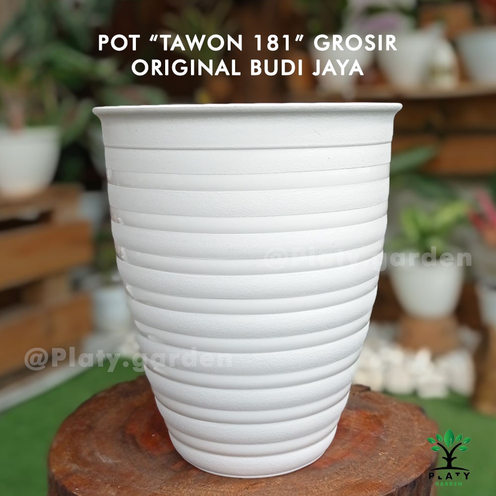 Pot Tawon Original 18 cm Tinggi | Pot Tanaman Hias Model Tawon Budi Jaya