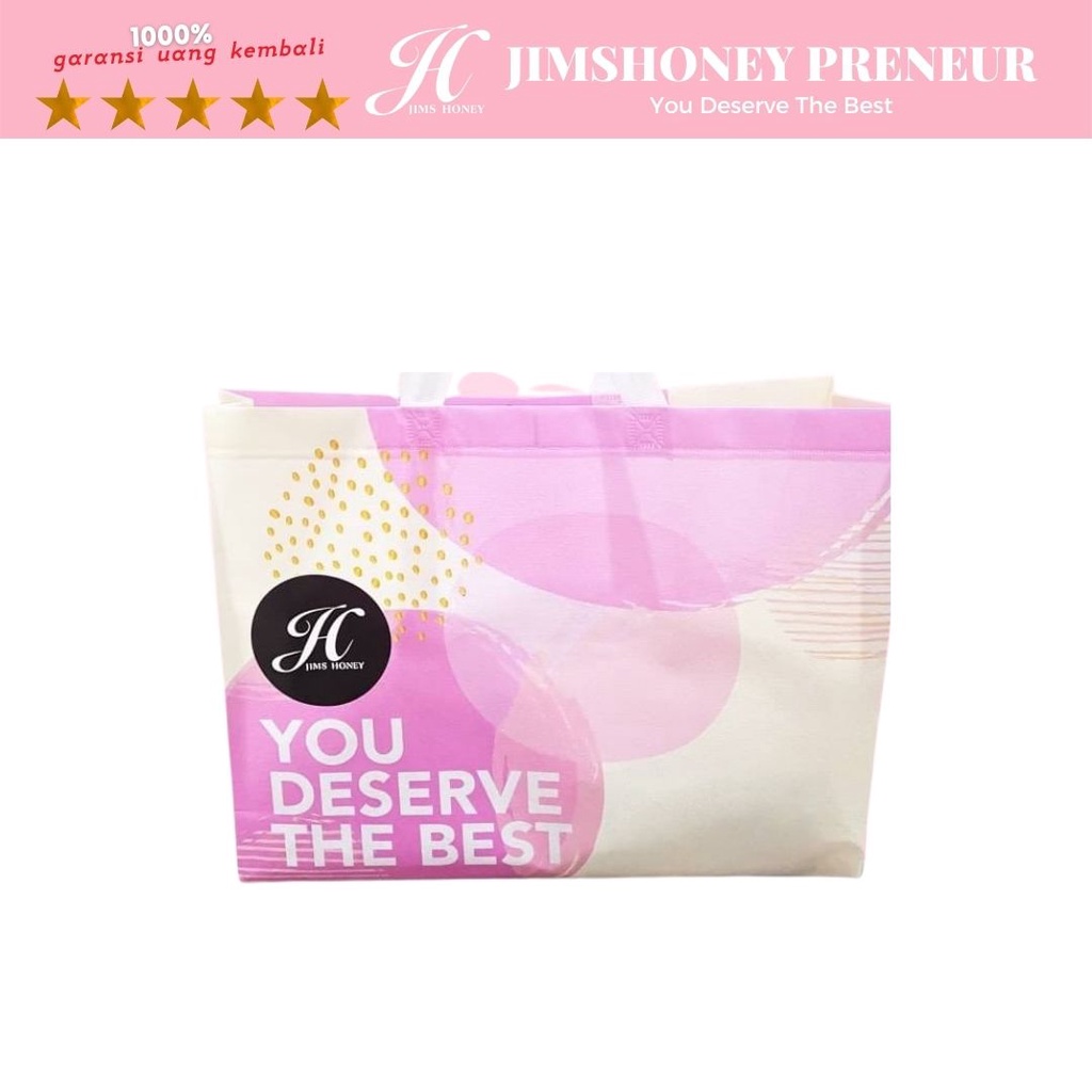 

Goodie Bag Paper Bag Tas Spundbon Tas Spoundbon JIMS HONEY GOODIE BAG