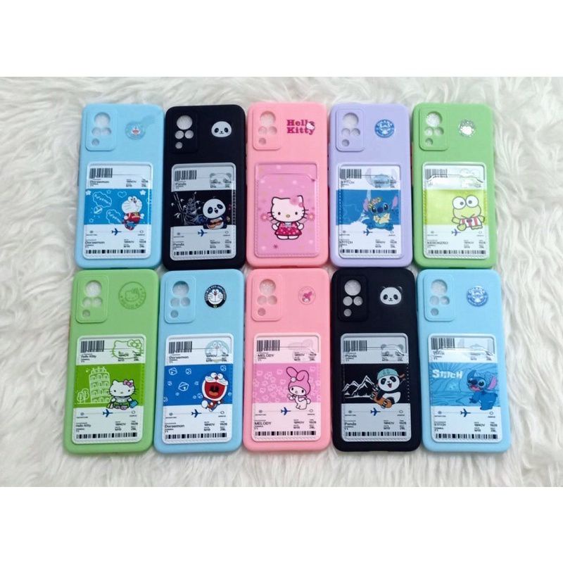 CASE DISNEY CARD SLOT/SLOT KARTU FOR HP OPPO REALME VIVO SAMSUNG XIAOMI REDMI