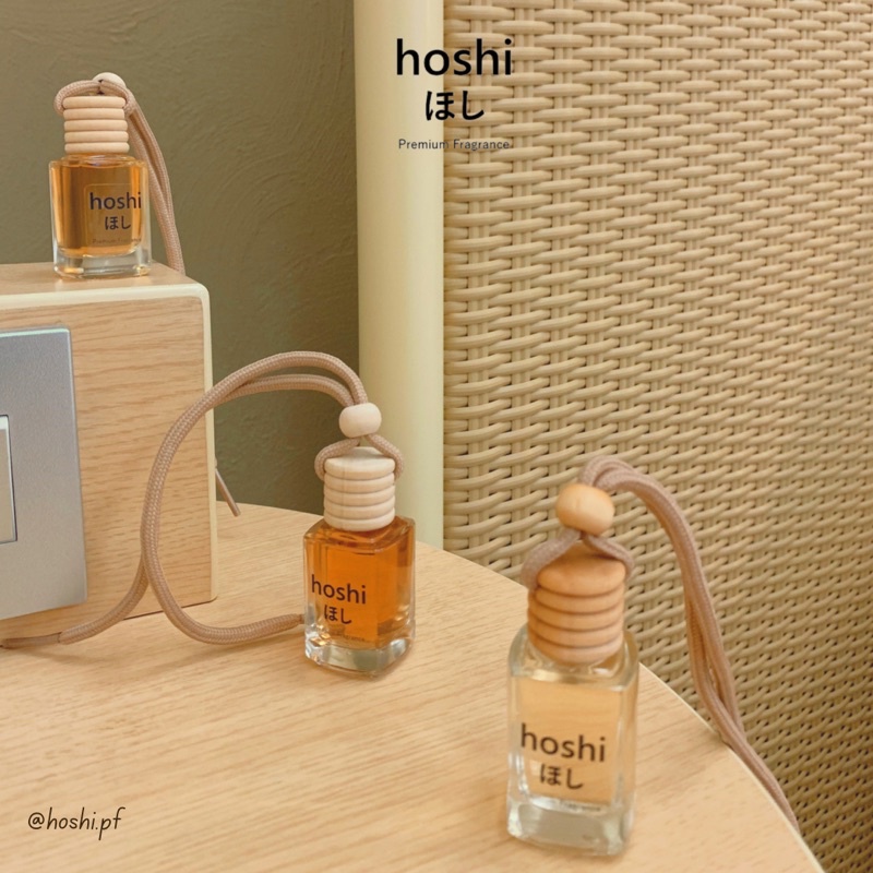 HOSHI - Parfum Car / Ruangan 10ml Aroma BUNGA ROSE/MAWAR Premium pewangi mobil